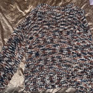 Chic Multicolor Knit Sweater